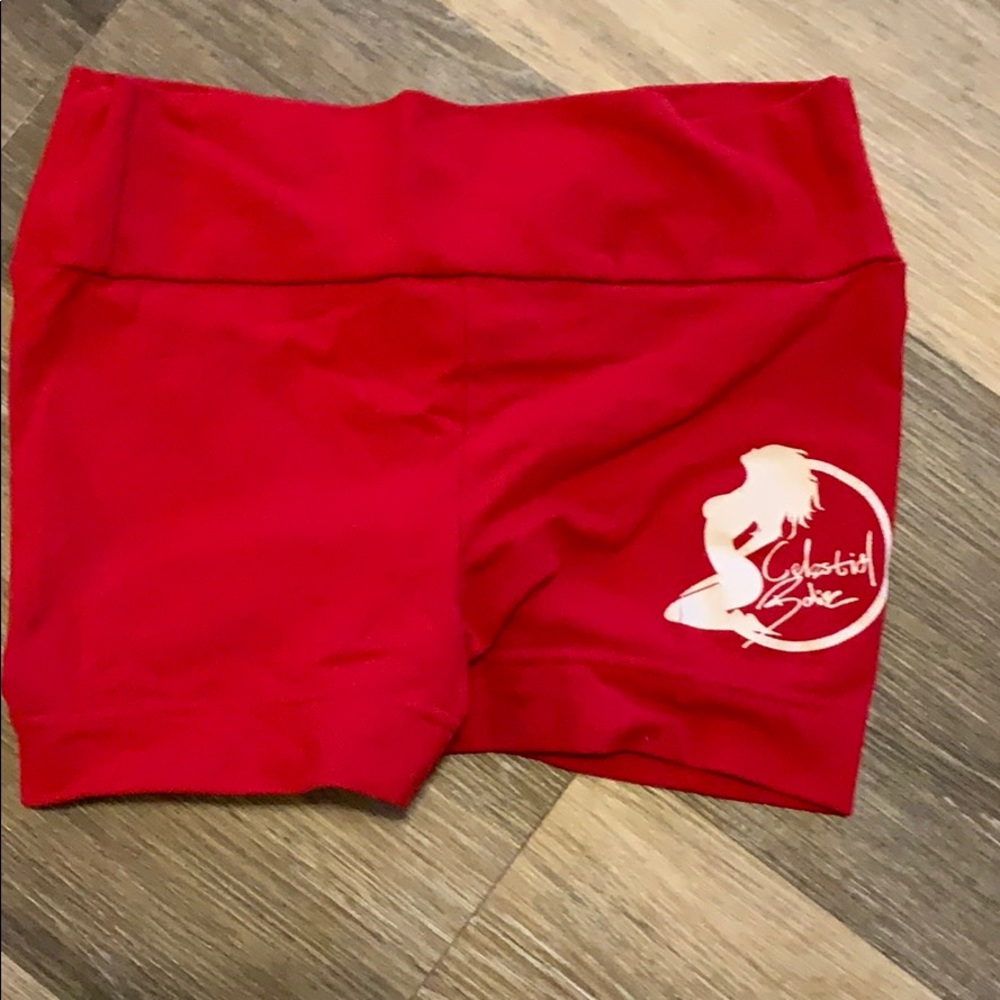 Celestial Bodies Scrunch Shorts